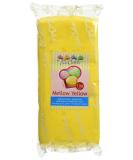 Funcakes Fondant Mellow Yellow - 1kg | Easy to Use Smooth & Elastic Cake Decorating | Halal Kosher & Gluten-Free - Buy Online on GoSupps.com