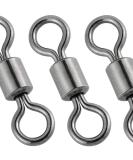 Dr.Fish Barrel Swivels - Stainless Steel Rolling Fishing Swivels Black Nickel - 30LB to 1500LB - 50pk - Buy Online on GoSupps.com