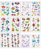 120 Glitter + 20 Luminous Temporary Tattoos for Kids | Mermaid, Butterfly, Animal, Dinosaur, Pirate, Space Designs | Birthday Gift & Party Favors - Buy Online on GoSupps.com