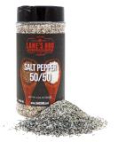 Lane's BBQ Salt and Pepper 50/50 Coarse Ground Bulk Spices - Gluten-Free 12.5oz Bottle - Buy Online on GoSupps.com