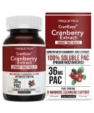 CranEaze Cranberry Juice Extract + D-Mannose | 36mg PAC | 100% Soluble | Urinary Tract Health Support | Best UTI Supplement for Women | 60 Capsules - Buy Online on GoSupps.com