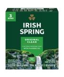 (PACK OF 3 BARS) Irish Spring ORIGINAL SCENT Bar Soap for Men& Women. 12-HOUR ODOR / DEODORANT PROTECTION! For Healthy Feeling Skin. Great for Hands Face & Body! (3 Bars 3.75oz Each Bar) - Buy Online on GoSupps.com