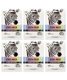 Character Masks - Zebra 6pk | Fun Costumes for Kids & Adults | International Shipping Available - Buy Online on GoSupps.com