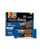 KIND Bar Minis Dark Chocolate Chewy Bars - Gluten Free, 100 Calories, Low Sugar - 80 Count (0.81 oz each) - Buy Online on GoSupps.com
