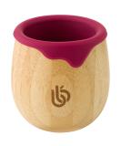 Bamboo Baby and Toddler Sippy Cup - Eco-Friendly 150ml Dinky Cup with Silicone Drip Rim for Gum Protection - Cherry Toddler Transition Cup - Buy Online on GoSupps.com