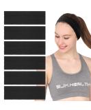 Folora 6Pcs Stretchy Elastic Headbands - Cotton Sports Hairband for Women Girls - Ideal for Yoga, Pilates, Running, Cycling - Buy Online on GoSupps.com