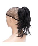 IMISSU Handmade Braid Claw Ponytail Hairpiece - Clip-in Black Hair Extensions for Effortless Style - Buy Online on GoSupps.com