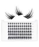 Lankiz single eyelashes 0.07 C curl 10-16mm wrong eyelash extensions for eyelash extensions 72 PCs cluster lashes diy artificial eyelashes individually fake lashes at home Sparkle C-Mix Sparkle 72PCs - Buy Online on GoSupps.com
