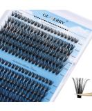 GEMERRY Cluster Eyelash Extensions 240pcs D Curl 40D 50D 0.07mm 8-16mm Mix Ribbon Lashes Wide Stem DIY Natural Lashes - Buy Online on GoSupps.com