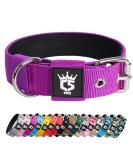Buy Tspro Tactical Dog Collar - Military Quality Adjustable Violet-S (Purple-S) 3.3cm Wide Strong & Durable | International Shipping - Buy Online on GoSupps.com