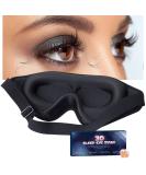 3D Contoured Eye Mask for Lash Extensions - Zero Eye Pressure Sleep Mask for Travel & Yoga | Breathable Soft Lash Protector for Men & Women - Buy Online on GoSupps.com