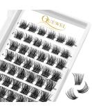 QUEWEL 16mm Eyelash Clusters - 72 PCs Soft Individual False Eyelashes for DIY Extensions | Perfect for Personal Make-Up - Buy Online on GoSupps.com