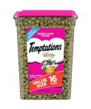 TEMPTATIONS Classic Crunchy and Soft Cat Treats Blissful Catnip Flavor, 16 oz. Tub - Buy Online on GoSupps.com