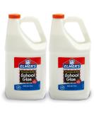 Elmer's Liquid School Glue  Washable  1 Gallon  2 Count 1 Gallon - 2-count Glue - Buy Online on GoSupps.com