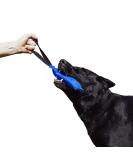 Dingo Gear Cotton Nylon Bite Sausage - Dog Training IGP IPO Obedience Sport - Blue 20x7 cm with Handle - Buy Online on GoSupps.com