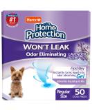 Hartz Odor Eliminating Dog Pads Regular 21 X 21 (50 Count) Lavender - Buy Online on GoSupps.com