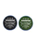 SK INFINITY | Classic Face and Body Paint 18 ml - Water Based Single Cake Makeup Supplies - Professional Grade for Adults & Kids (BLACK & DR. GREEN) - Buy Online on GoSupps.com