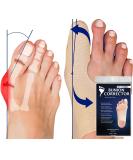 Bunion Corrector for Big Toe | Bunion Socks & Splint for Active Adults | Hallux Valgus Correction Sleeve - Medium Left Foot - Buy Online on GoSupps.com