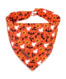 Unique Style Paws Halloween Dog Towel - Washable Cotton Adjustable Bandana for Small & Medium Dogs & Cats - Perfect for Spooky Pet Parties - Buy Online on GoSupps.com