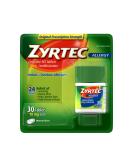 Zyrtec 24 Hour Allergy Relief Tablets 10 mg - 30 ct - Buy Online on GoSupps.com