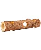 TRIXIE Natural Living tube tunnel bark wood 7 30 cm 6131 100% natural materials without resin channels Single - Buy Online on GoSupps.com