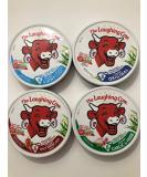 The Laughing Cow Spreadable Cheese Wedge Variety Pack - 3 Delicious Flavors - Buy Online on GoSupps.com