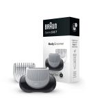 Braun EasyClick Body Groomer Attachment For New Generation Series 5 6 and 7 Electric Shaver With Three Different Trimming Lengths Grey Body Groomer Single - Buy Online on GoSupps.com