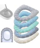 Clarmonde Luxury Toilet Seat Cover Cushion Pads - Super Warm 5-Pack (Random Color) - Buy Online on GoSupps.com