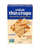 Triscuit Thin Crisps Parmesan Garlic Crackers 7.1 oz - Whole Grain Wheat, Savory Snack - Buy Online on GoSupps.com