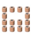 Beige Self Adhesive Bandage Wrap - 2 x 5 Yards - 14-Pack - Elastic Cohesive Wrap for Sports Injuries - Ideal for People & Pets - Buy Online on GoSupps.com
