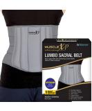 DrFitness+ Lumbo Sacral Belt - Premium Back Support & Pain Relief for Men & Women - Small Size (28-32) - Cushioned & Semi-Flexible Compression Belt for Optimal Comfort - Buy Online on GoSupps.com