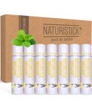 7-Pack Vanilla Lip Balm Gift Set by Naturistick. 100% Natural Ingredients. Best Beeswax Chapstick for Dry Chapped Lips. Made in USA - Buy Online on GoSupps.com