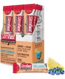 SlimFast Hydration Packets | Electrolyte Energy Powder Drink Mix with Natural Caffeine | Berry Lemonade Flavor | 12 Count - Buy Online on GoSupps.com
