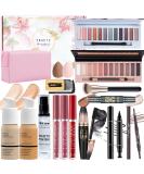 Buy Complete Makeup Set for Women & Teens - Professional & Beginner Makeup Kit with Foundation Eyeshadow Palette & Cosmetic Bag - Buy Online on GoSupps.com