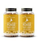 Purge! Uric Acid Flush Detox & Cleanse 120 Vegan Capsules with Celery Seed Tart Cherry & Chanca Piedra for Joint Support & Mobility - Buy Online on GoSupps.com
