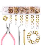 1014 Pcs Nail Art Dangle Charms Piercing Tool Hand Drill  TOROKOM 6 Sizes 4 Colors Open Jump Rings for Jewelry Making with Jump Ring Opener  Nail Charms Nail Jewelry Rings with Pliers and Tweezers - Buy Online on GoSupps.com
