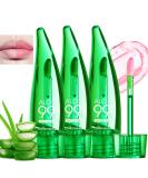 3pcs Aloe Vera Lip Gloss Set - Long Lasting, Nutritious, Moisturizing Lip Balm for Lip Treatment and Dry Lips - Color Changing Lipstick Tinted Lip Balm - Buy Online on GoSupps.com