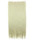 CAISHA 60cm Clip In Hair Extensions - Straight Light Blonde #88 C55 | Premium Quality Hairpiece for Effortless Volume - Buy Online on GoSupps.com