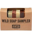 Wild Soap Sampler Gift Set | 8 All-Natural Handmade Bar Soaps | Organic Ingredients | Perfect for Guests & Travel - Buy Online on GoSupps.com