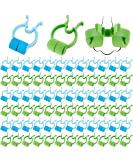 Stop Nosebleeds Clip - Nasal Bleed Stopper for Kids & Adults - Emergency Accident Relief - Blue & Green (100 Pcs) - Buy Online on GoSupps.com