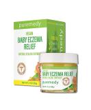 Puremedy Baby Eczema Treatment Relief Salve - Vegan Homeopathic Remedy for Temporary Soothing Relief of Itchy Dry Skin (2oz) - Buy Online on GoSupps.com
