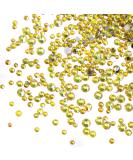 Jollin 3456pcs Flatback Rhinestones Glass Charms Diamantes Gems Stones for Nail Art 6 Size ss4 ss12 Lemon AB - Buy Online on GoSupps.com
