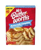 Mrs. Butterworth's Complete Buttermilk Pancake and Waffle Mix, 32 oz Buttermilk 2 Pound (Pack of 1) - Buy Online on GoSupps.com