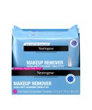 Neutrogena Makeup Remover Cleansing Face Wipes - Twin Pack (2x25 Count) | Alcohol-Free, Removes Waterproof Makeup & Mascara - Buy Online on GoSupps.com