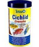 Tetra Cichlid Granules - Main food mix for medium-sized cichlids 2 different granules 500 ml can Granules (500 ml) - Buy Online on GoSupps.com
