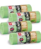 Buy 80 Mint Fragrant 35L Garbage Bags - Eco-Friendly 100% Recycled Durable with Handle - Perfect for Office Use | Henkel Closure - Buy Online on GoSupps.com