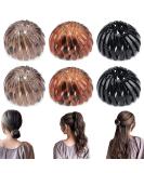 6 Vintage Bird Nest Ponytail Hair Clips - Stylish Women's Hair Grippers & Accessories - Buy Online on GoSupps.com