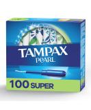 Tampax Pearl Tampons Super AbsorbencyWith Leakguard Braid Unscented 50 Count X 2 Packs (100 Count Total) NEW - Buy Online on GoSupps.com
