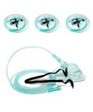 3 Pack XL Adult Elongated Oxygen Mask with 6.6' Tubing and Adjustable Strap - Buy Online on GoSupps.com