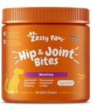 Zesty Paws Glucosamine for Dogs - Hip & Joint Health Soft Chews with Chondroitin & MSM - Functional Dog Supplement for Pet Mobility Support with Kelp + Vitamins C and E for Hips & Joints Bacon 90 Count (Pack of 1) - Buy Online on GoSupps.com